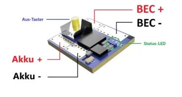 YGE BATT Switch